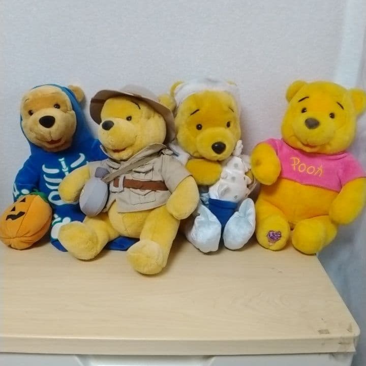 くまのプーさんぬいぐるみ　まとめ売り27点パペット ストア多数レトロアミューズ