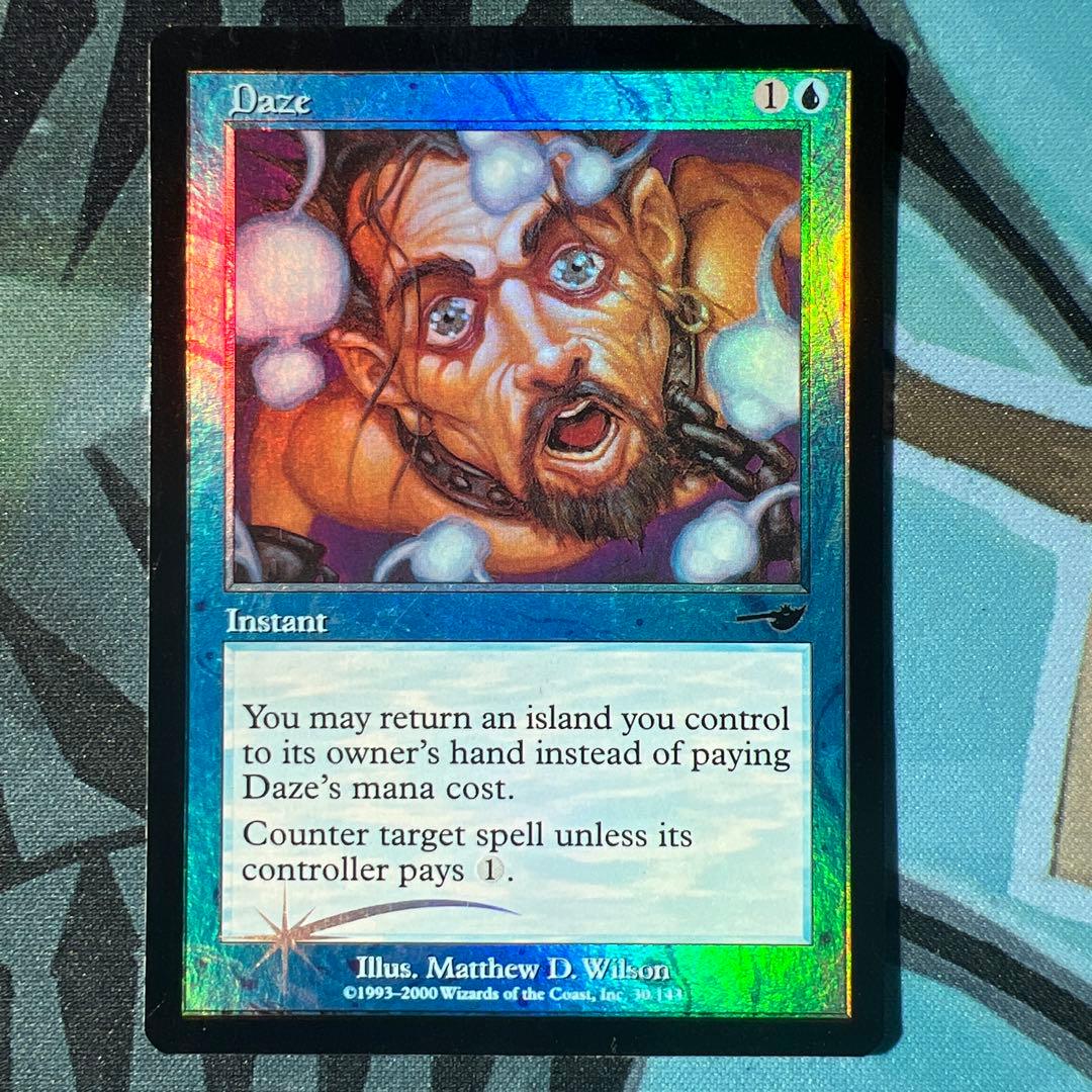 MTG 目くらまし foil NEM 英語版 初版 daze