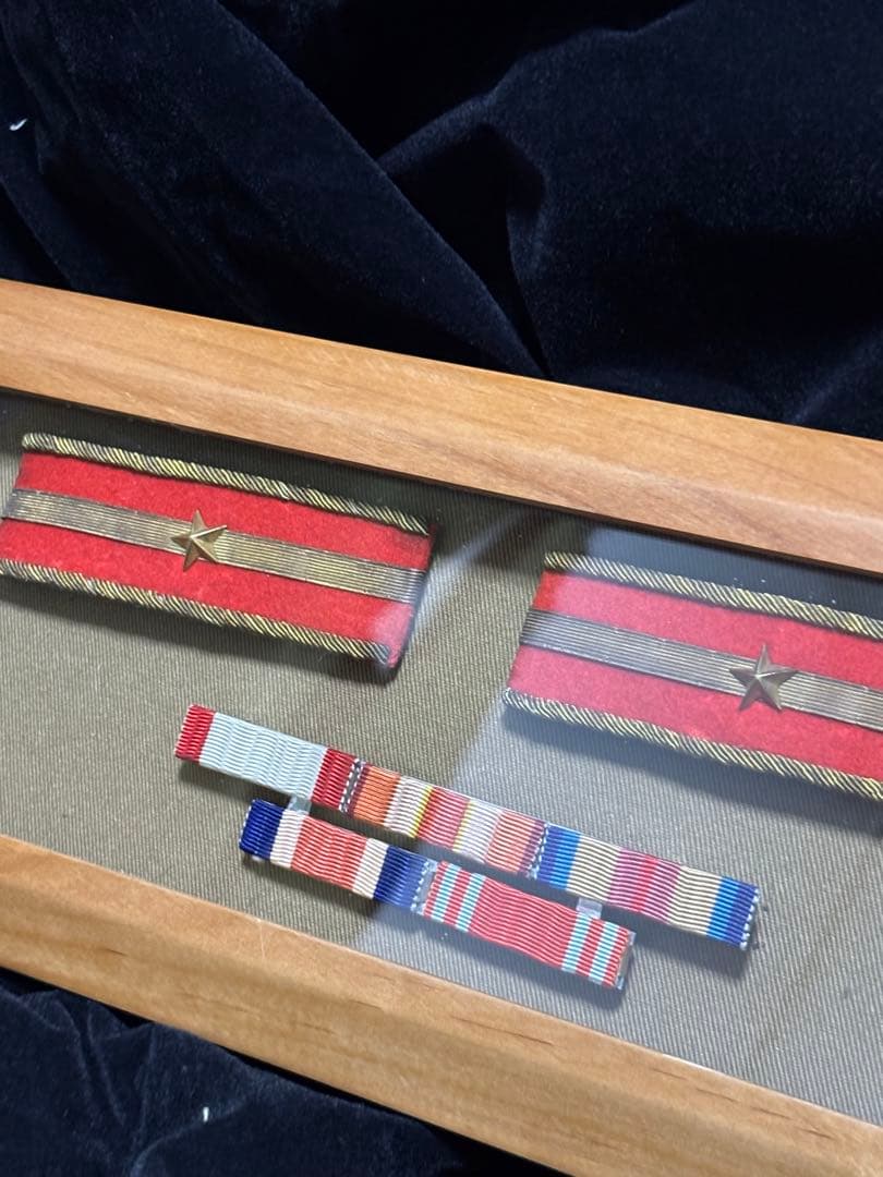 旧日本軍 軍隊物 蔵出し 肩章 略綬 当時物