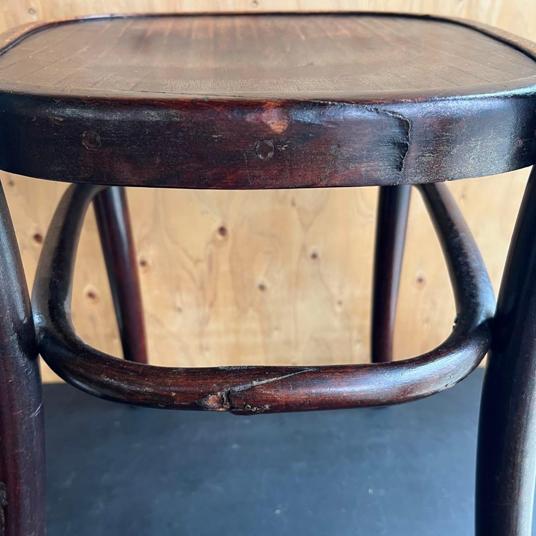 アンティーク家具 椅子 木製 フィッシェル チェコ カフェチェア ベント