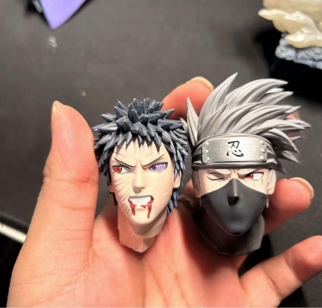 NARUTO ナルト うちはオビト ガレージキット ガレキ スタチュー①④