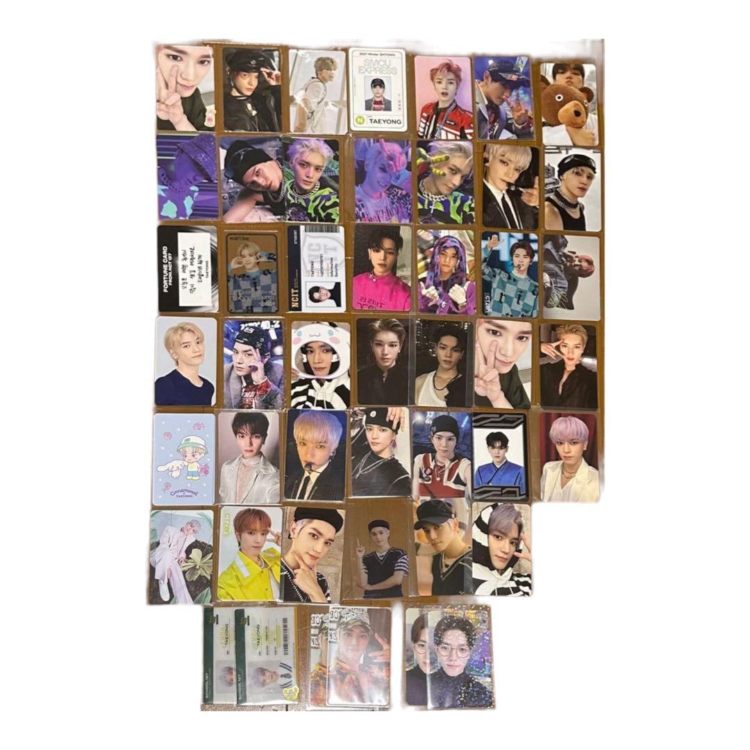 NCT NCT127 テヨン トレカ グッズ まとめ売り NCT127 テヨン トレカ まとめ売り フォトカード 公式 CD 特典 ACE