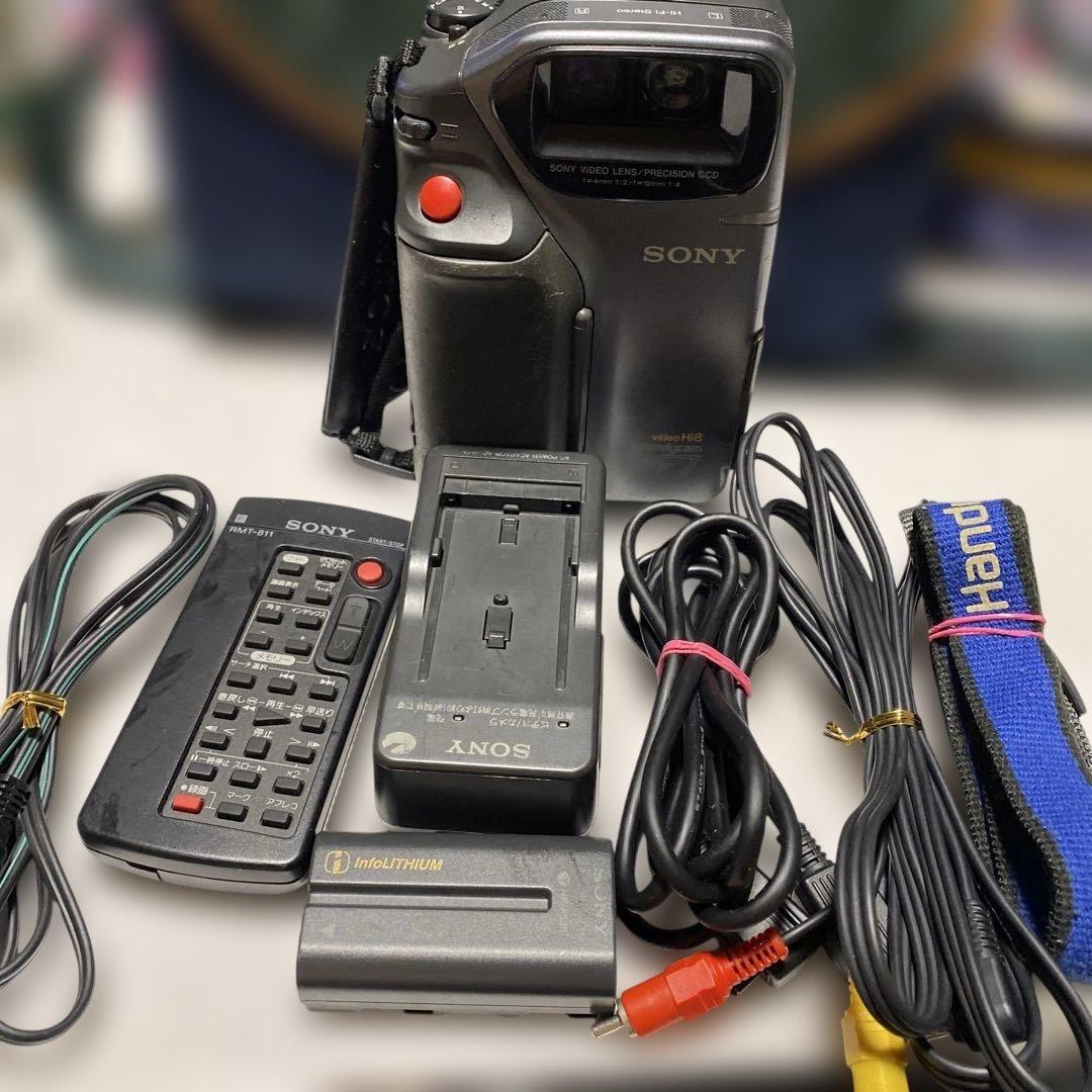 SONY VideoHi8 ビデオカメラ　CCD-SC7 ③