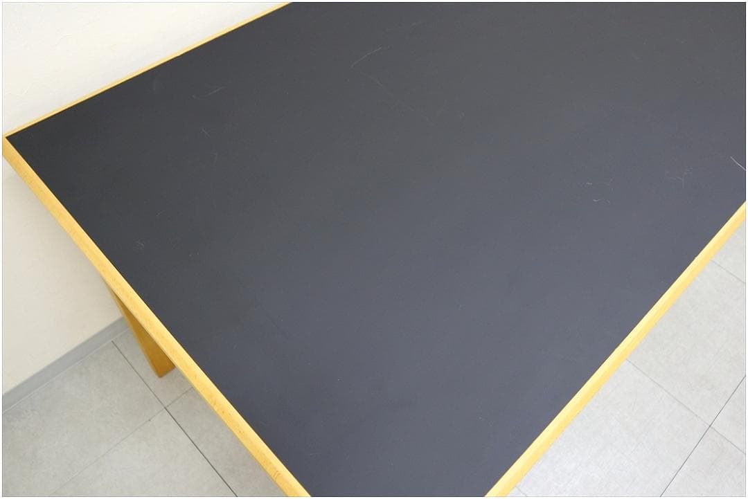 ウニコ GRIFU グリフ ダイニング テーブル メラミン天板 ビーチ材 収納付