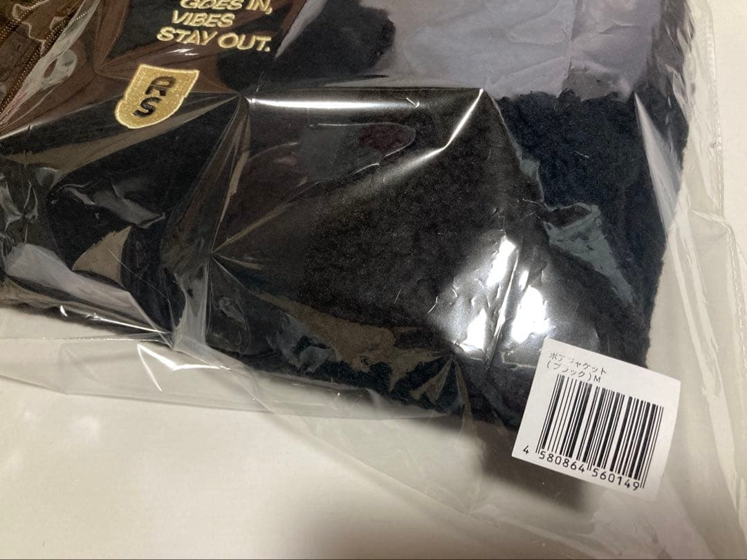 Mサイズ］RIP SLYME ボアジャケット ブラック