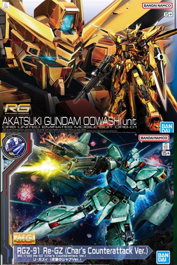 RG 1/144 アカツキガンダム(オオワシ装備) 最 安 価格