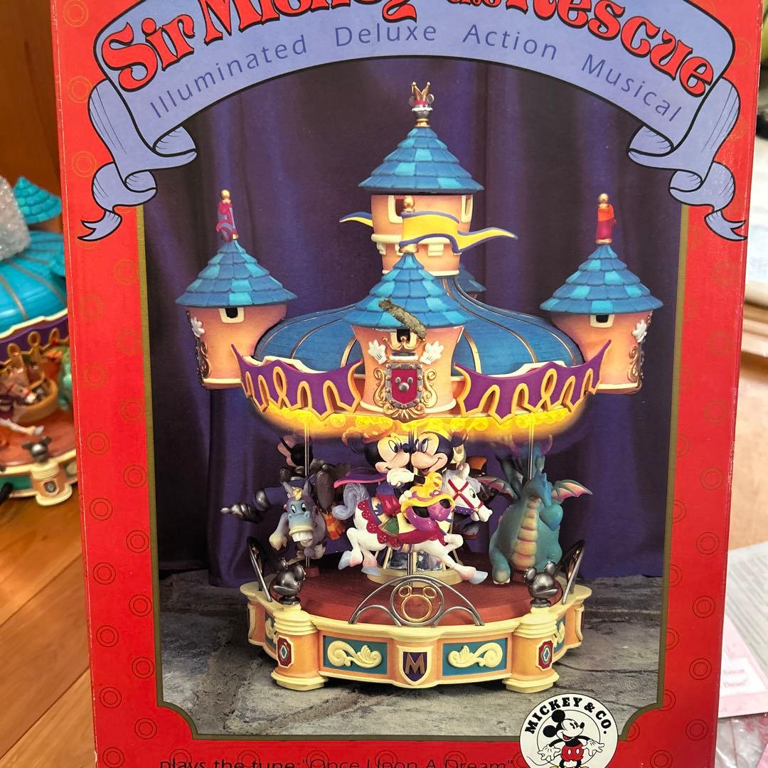 ディズニー ミュージックモーション オルゴール メリーゴーランド