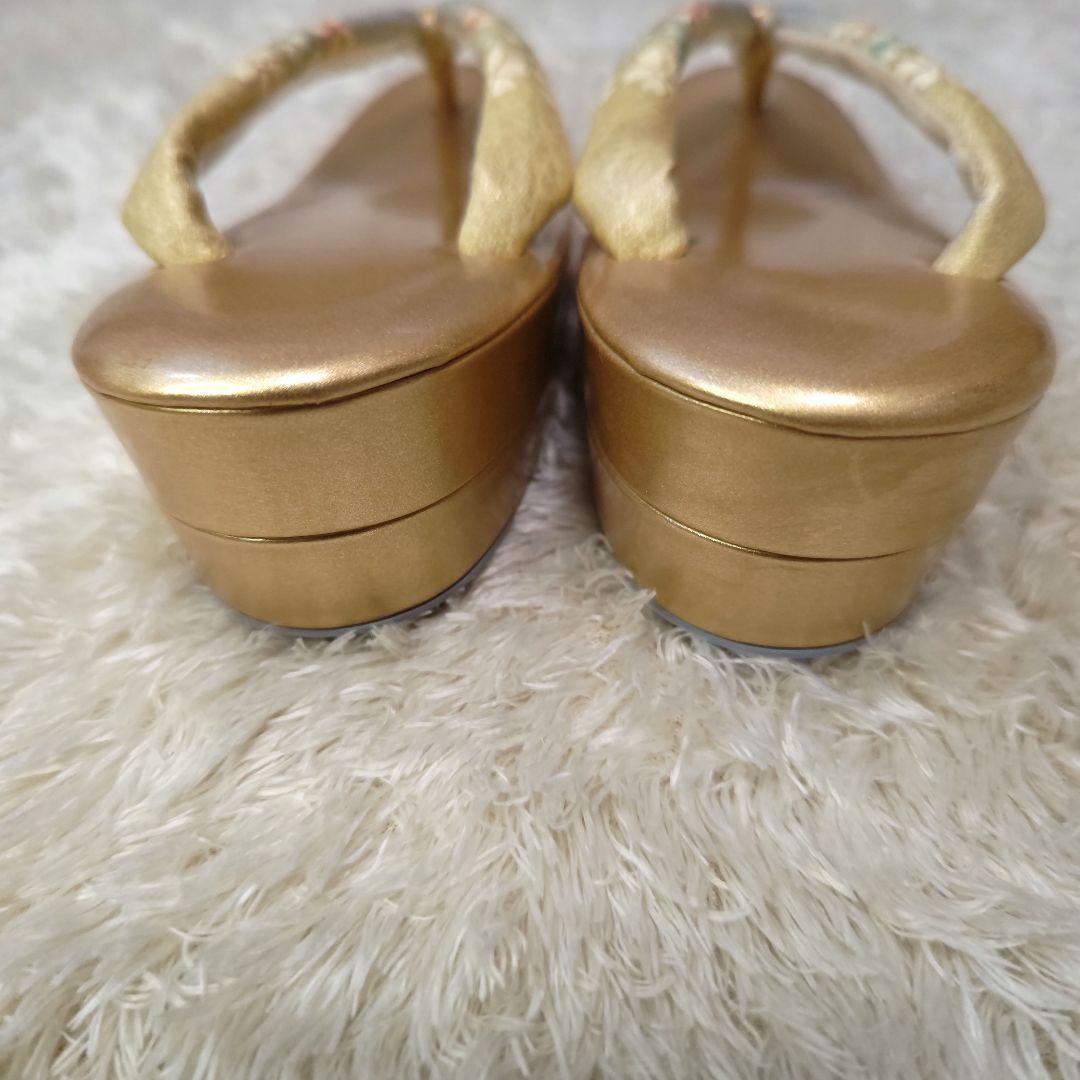 【つばき様】桜 花柄 和装用バッグと草履セット　礼装　振袖　成人式　卒業式　和装