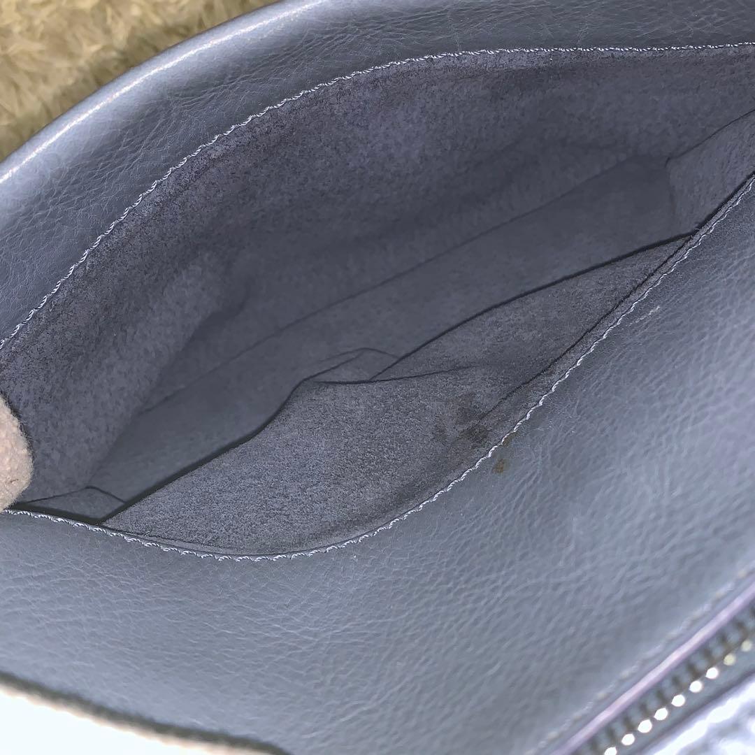 美品✨HIROFU ピアーチェ 2way シボ革 ショルダーバッグ