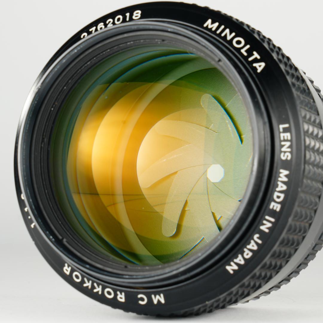 鷹の目】Minolta MC ROKKOR-PG 58mm F1.2 018
