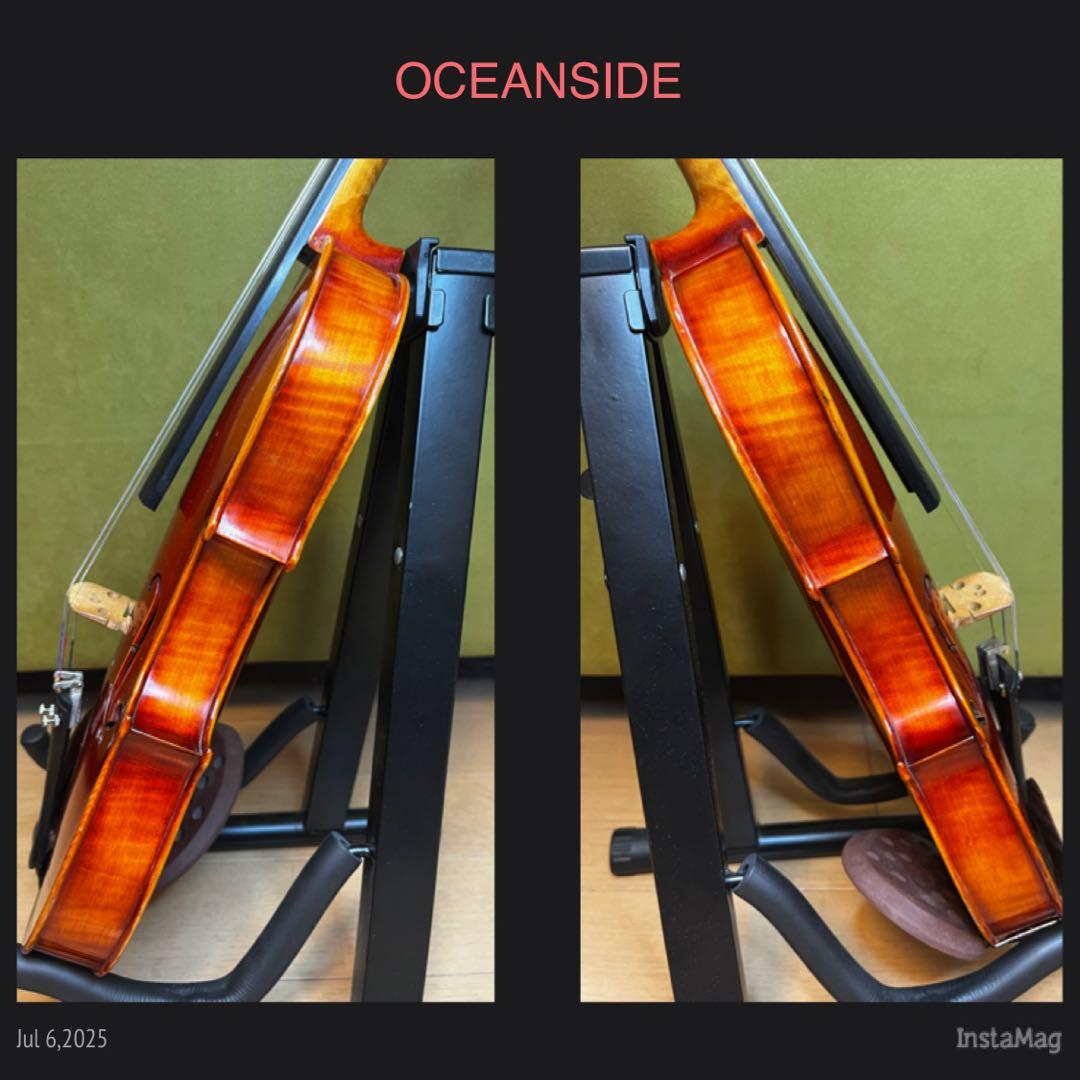 【貴重⭐️4/4】Umeo Suzuki 鈴木梅雄サイン入りバイオリン特3 No3