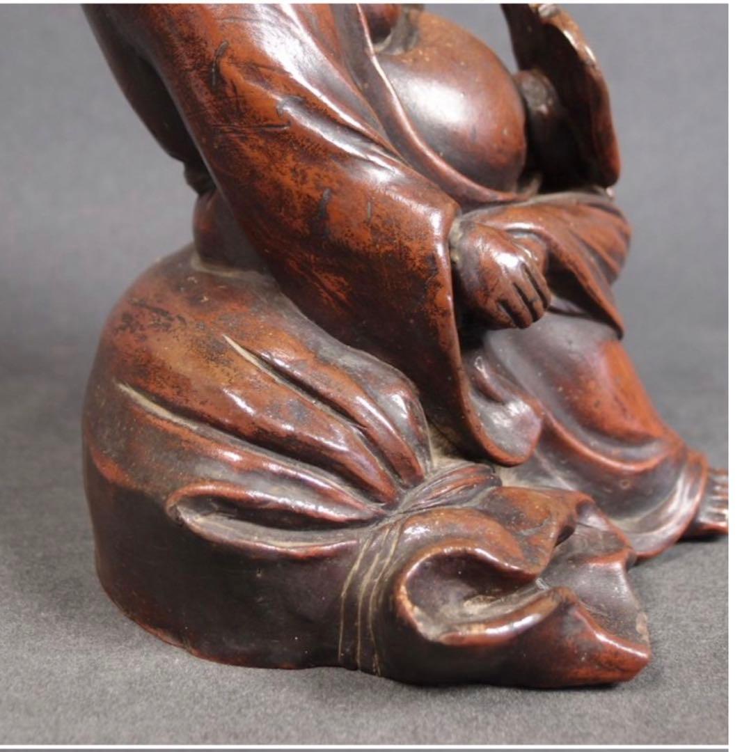 送料無料 値下げ中 江戸期古備前焼 伏香炉/置物