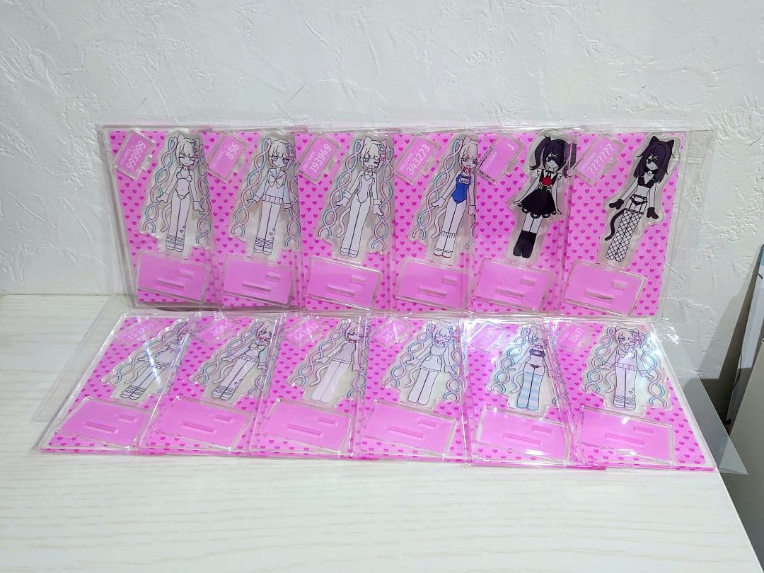 ニディガ 超てんちゃん&あめちゃん アクリルスタンド コンプセット