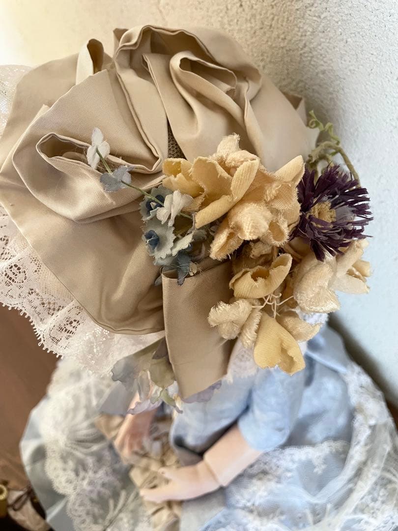 ビスクドール ハンドメイド 創作人形 アンティークドール テディベア