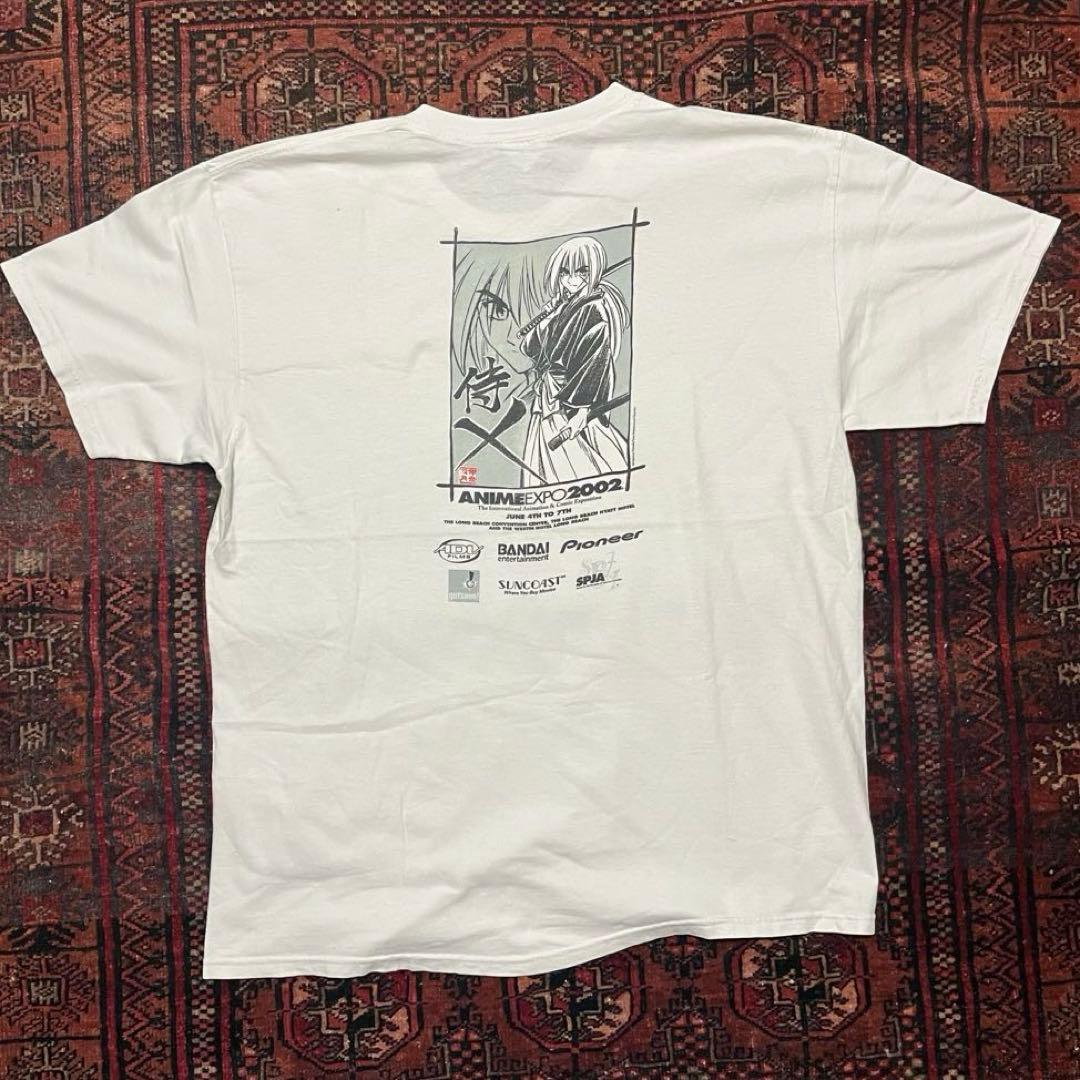 anime expo 2002 るろうに剣心 t shirt L 00S