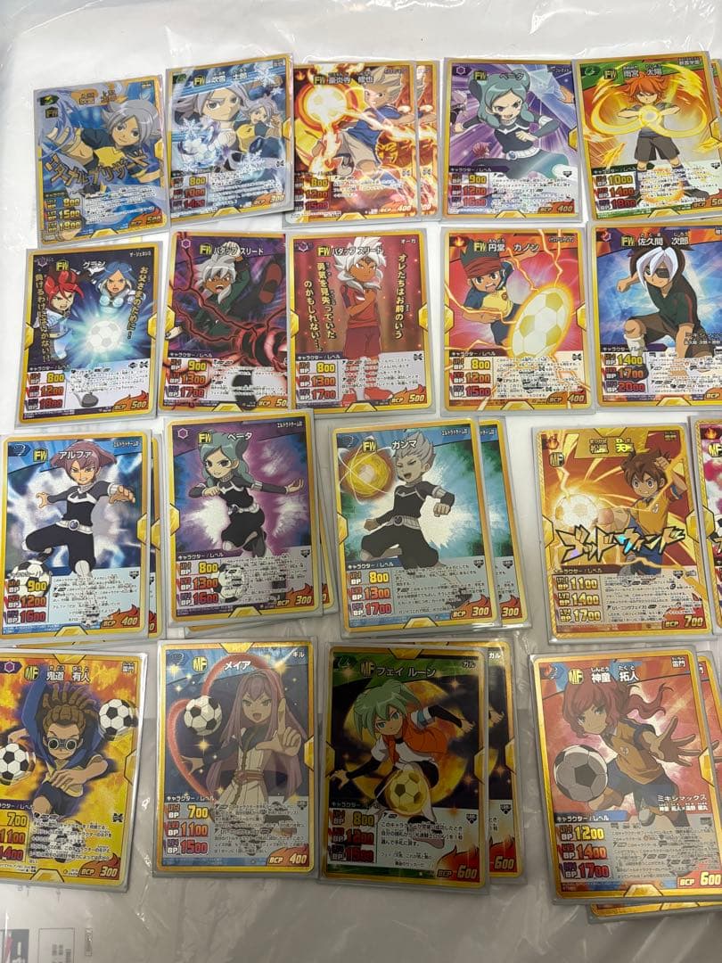 イナズマイレブンTCGまとめ売り