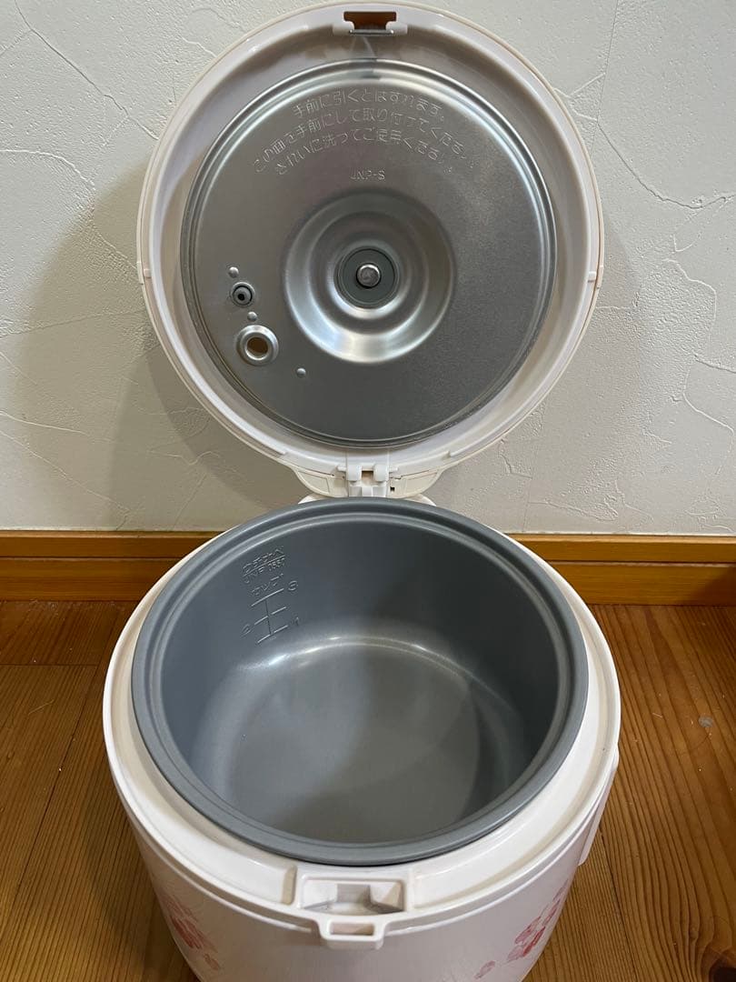 昭和レトロ TIGER 炊飯器 花柄 3合炊き