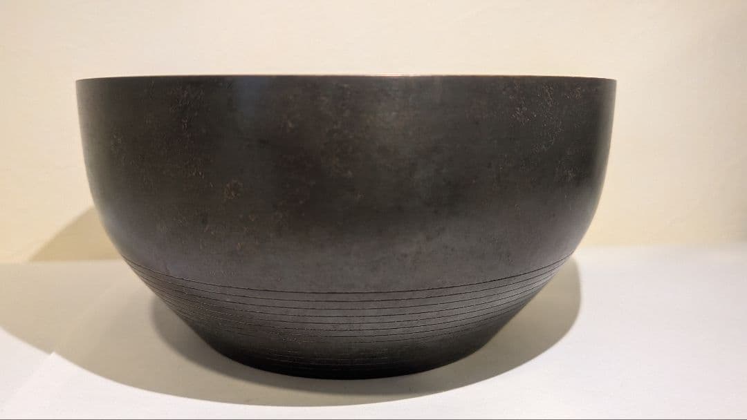 唐銅風炉師『福島宗秀』而妙斎好写 砂張筋建