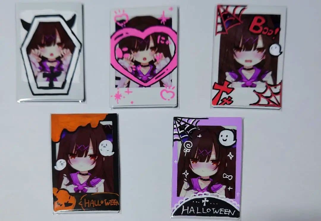 兎彷魂あみゅ ハロウィンチェキポスカセット - メルカリ