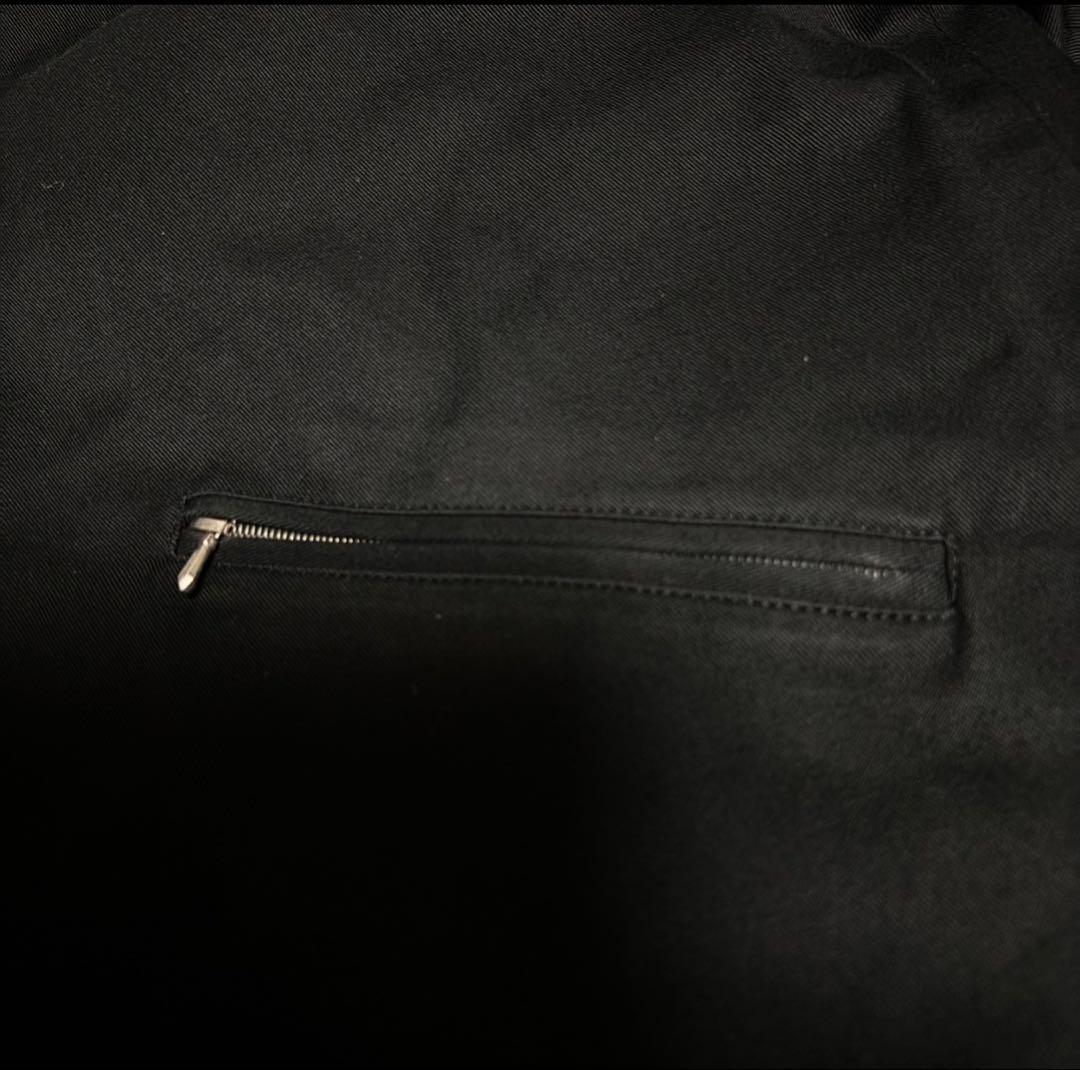 90'〜00's agnès b. 襟袖リブ コットンブルゾン フランス製