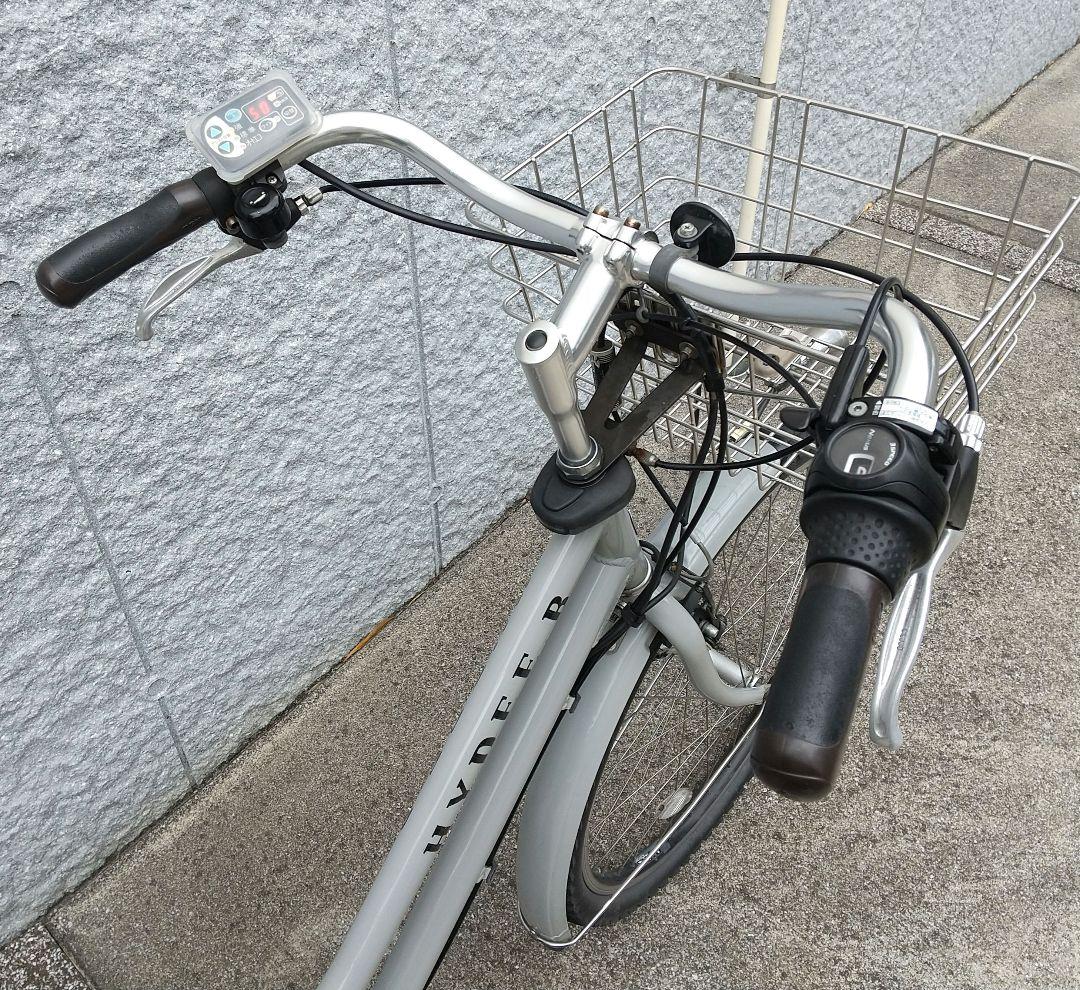 横浜市引取限定 HYDEE B ハイディビー アシスト自転車 バッテリー新品