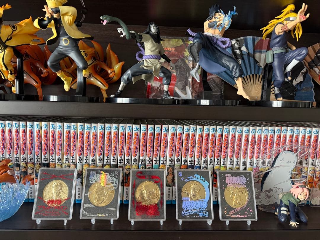 引退品】NARUTOコレクション漫画・フィギュア・シール・その他