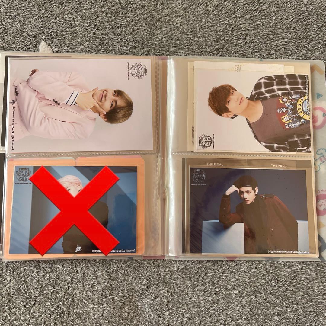 BTS FC会場継続特典 生写真 スペシャルフォト V テヒョン テテ