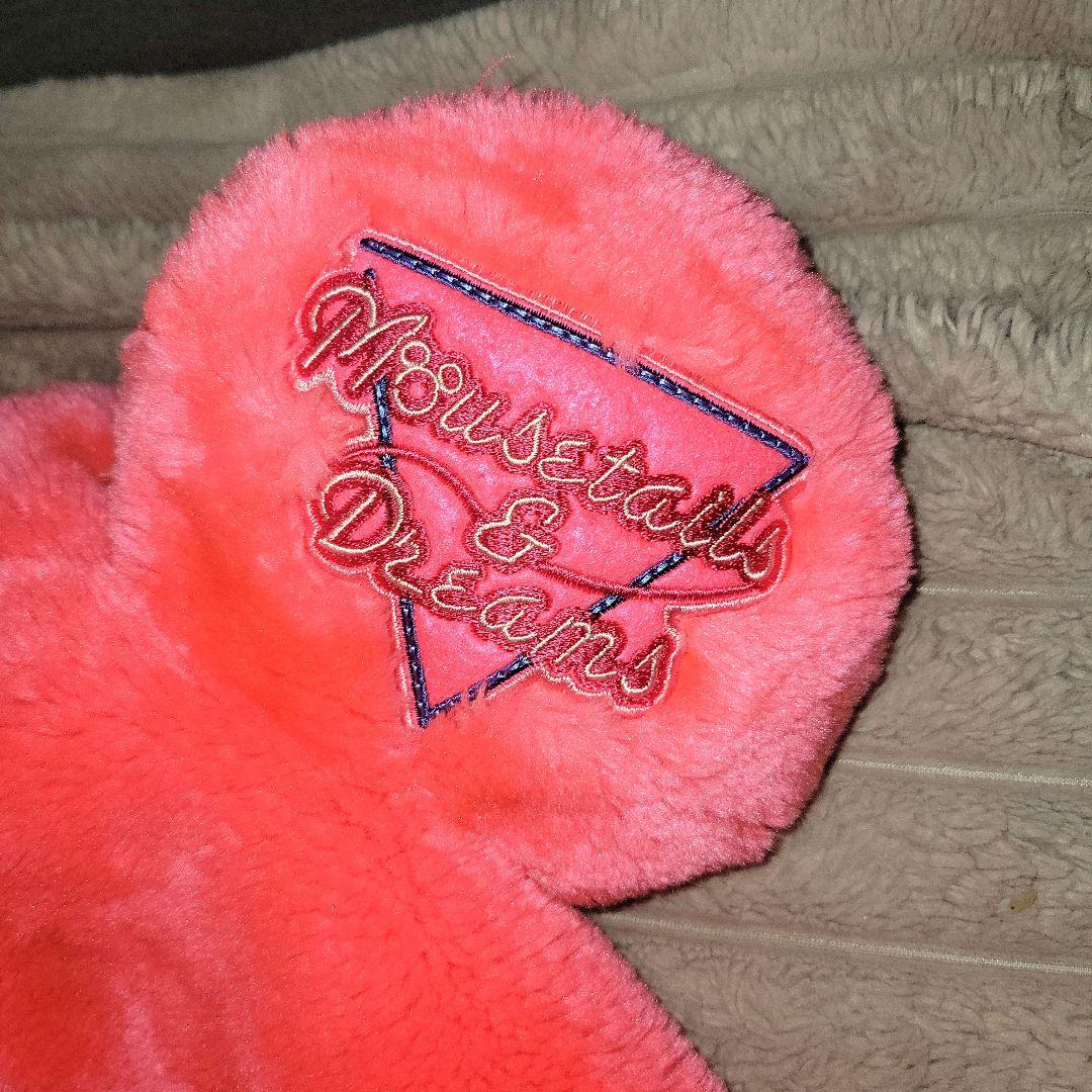 ディズニー ミッキー 蛍光ピンク マフラー 35周年 TOKYO 1983 - メルカリ