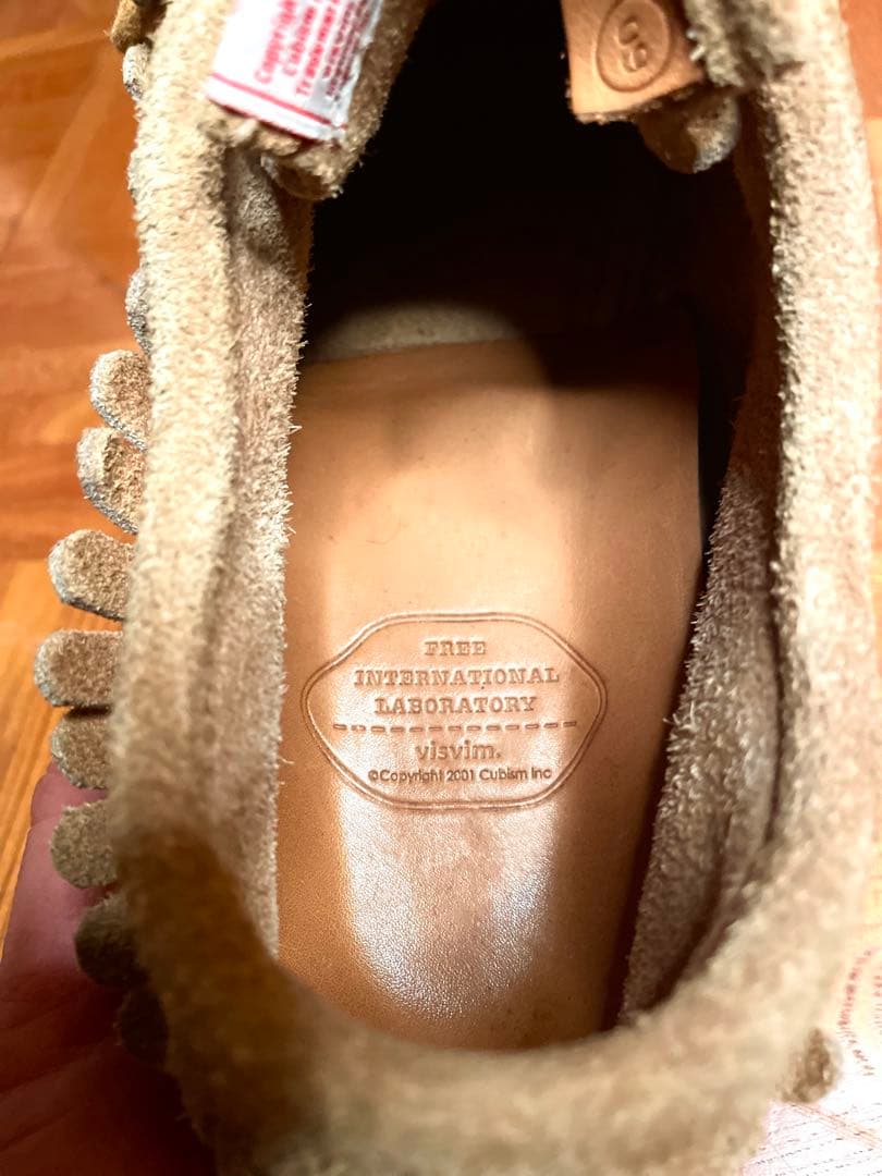 visvim スエードモカシン　(US9)
