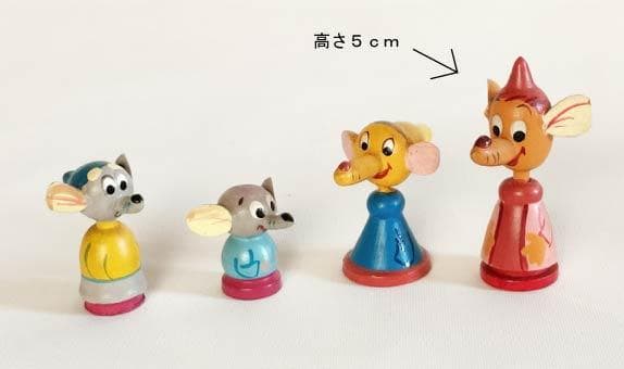 ディズニーまんがこけし「ディズニーの城」昭和レトロ
