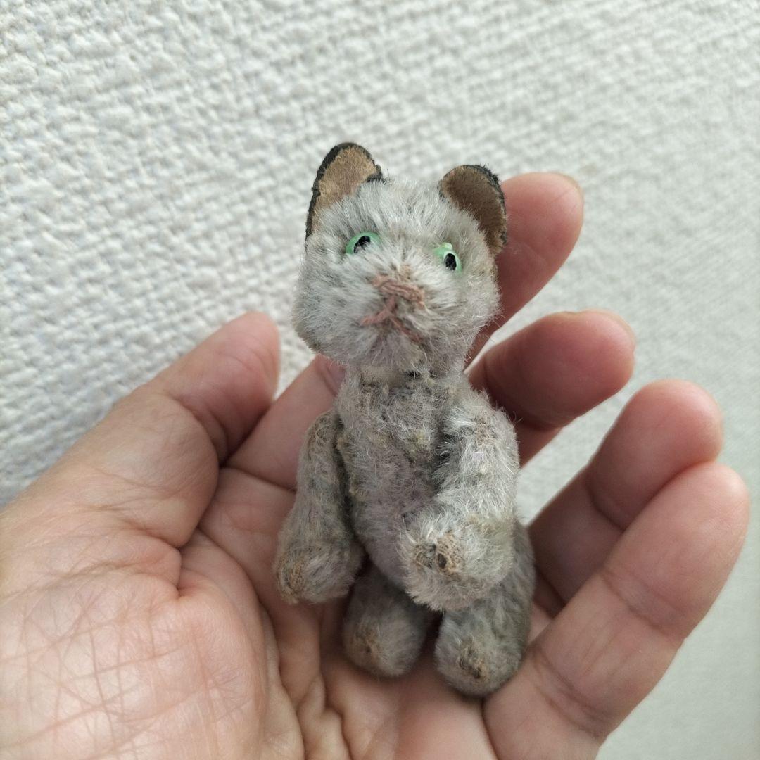 ドイツ ビンテージ schuco ノアズアーク 灰色猫 キャット