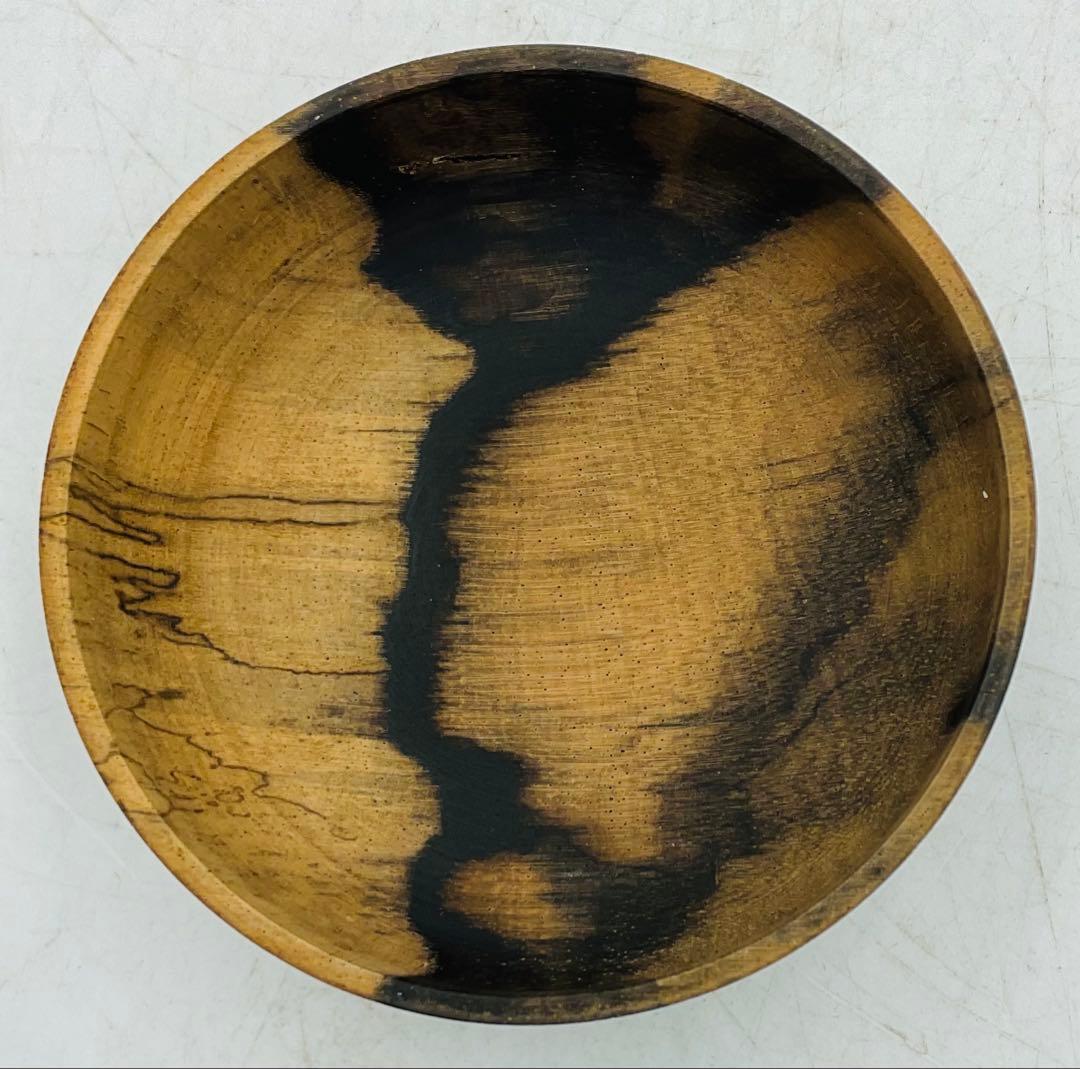 73】◉黒柿 棗（ナツメ） 茶道具 桐箱◉