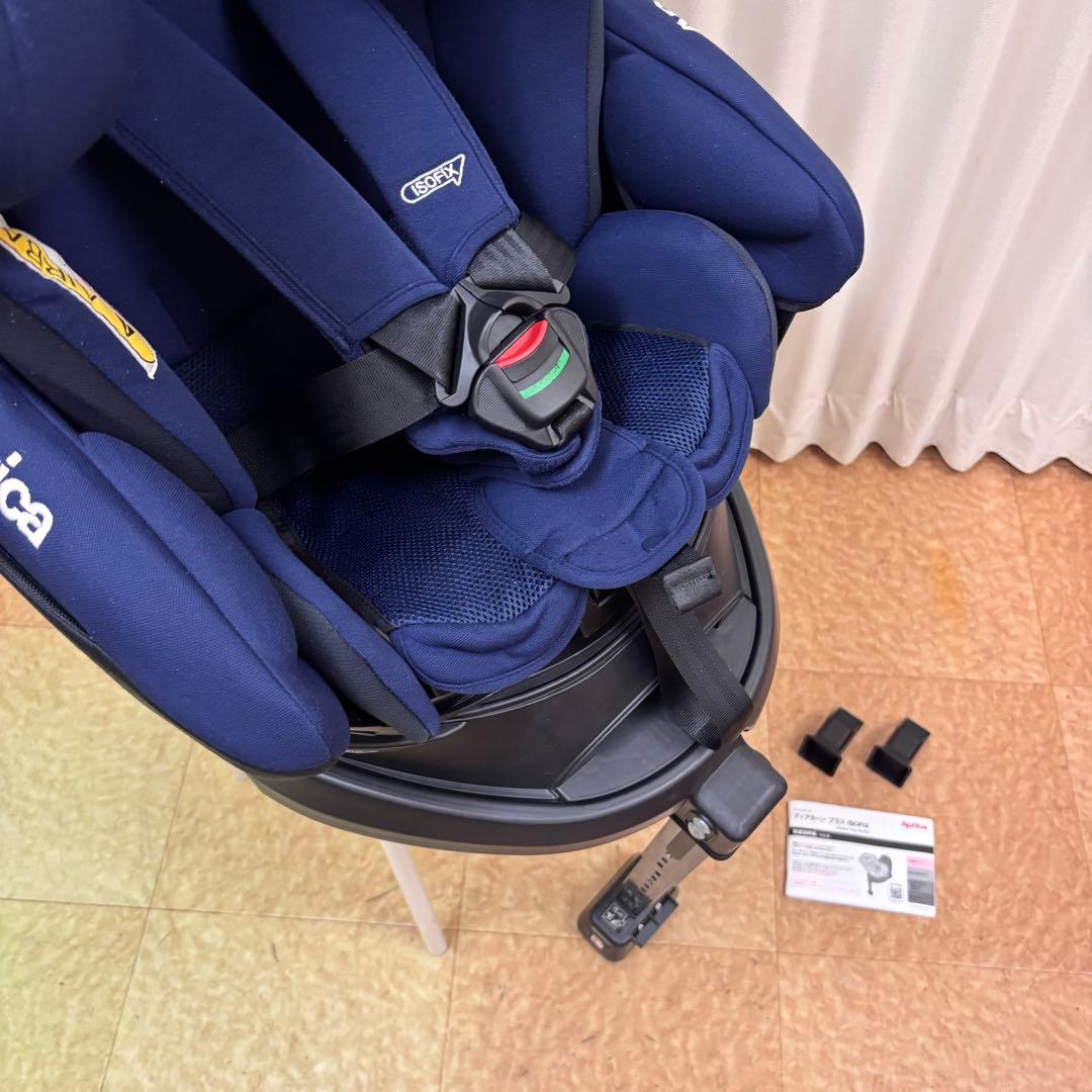 クリーニング済　☆美品☆　新生児　アップリカ　ディアターン　プラス　ISOFIX