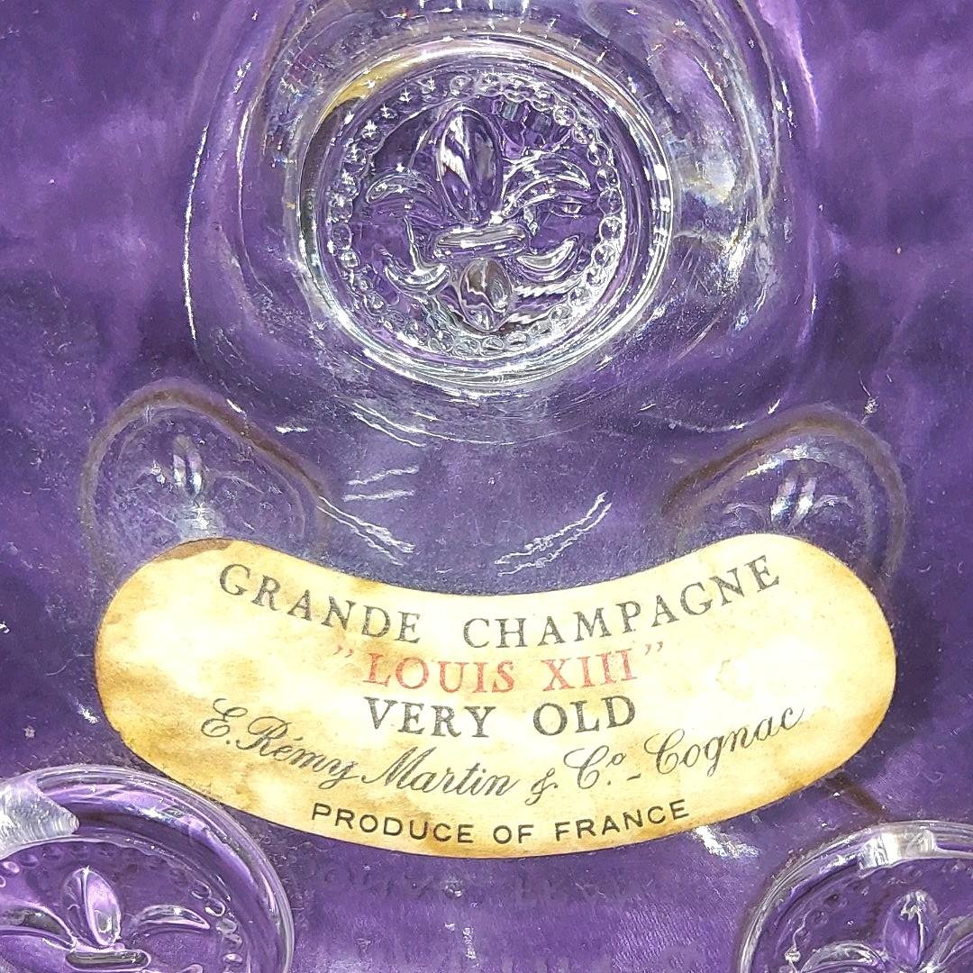 レミーマルタン ルイ13世 バカラ空瓶 販売 レミーマルタン ルイ13世