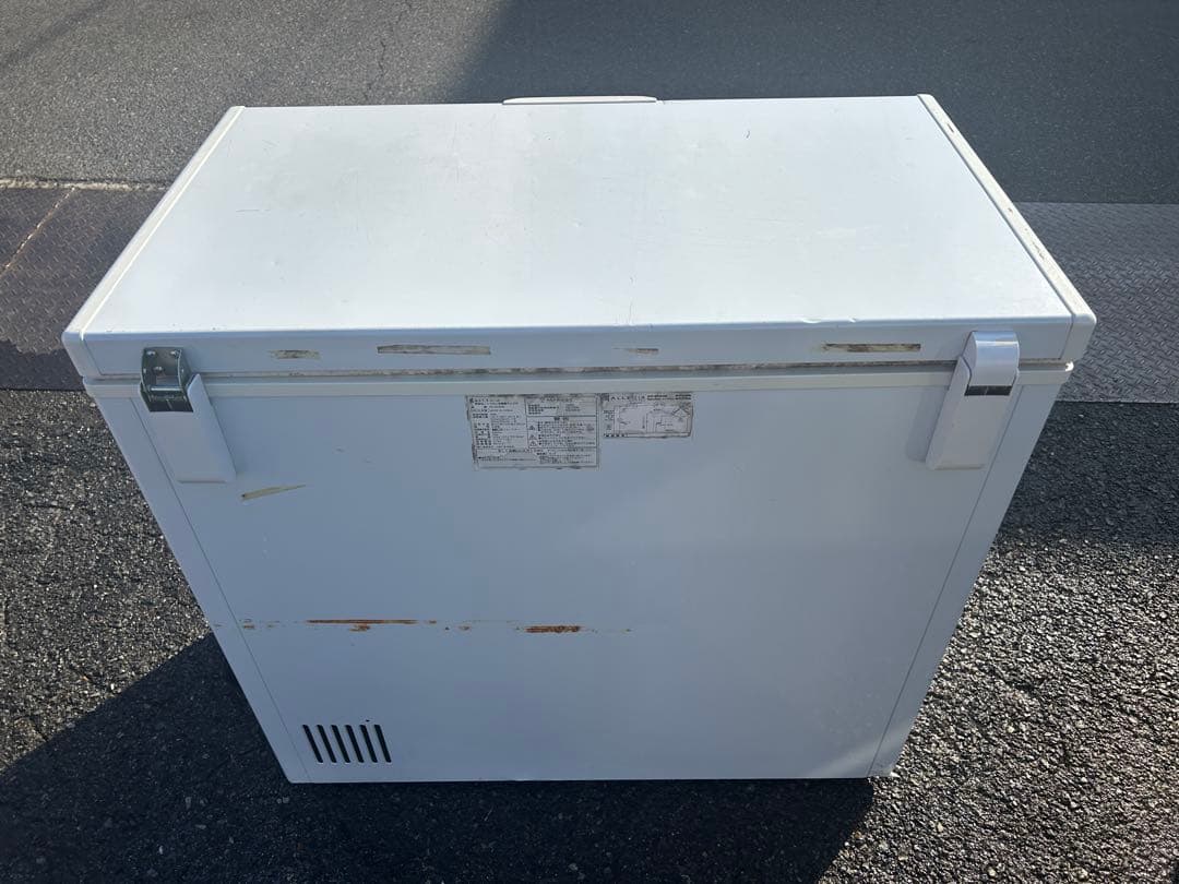 アレジア 冷凍ストッカー チェストフリーザー 上開き 206L 冷凍庫