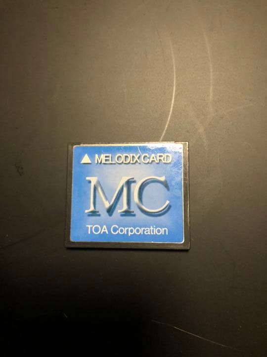 TOA メロディクス MC-1010 MC-1010】TOA メロディクスカード 学校向け [サウンドショップソシヤル]