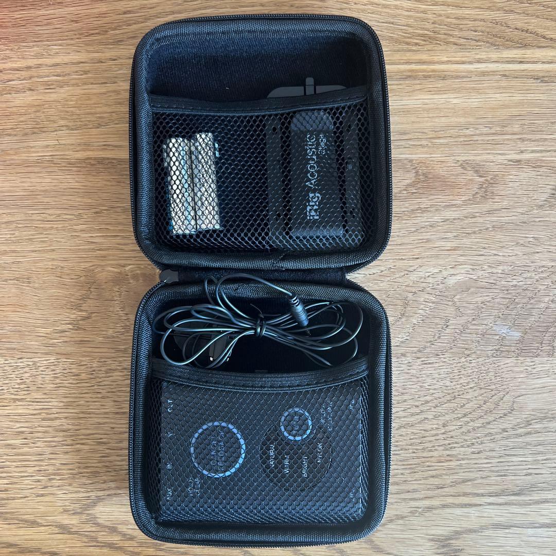美品 iRig Acoustic Stage アコギ用マイク&プリアンプ