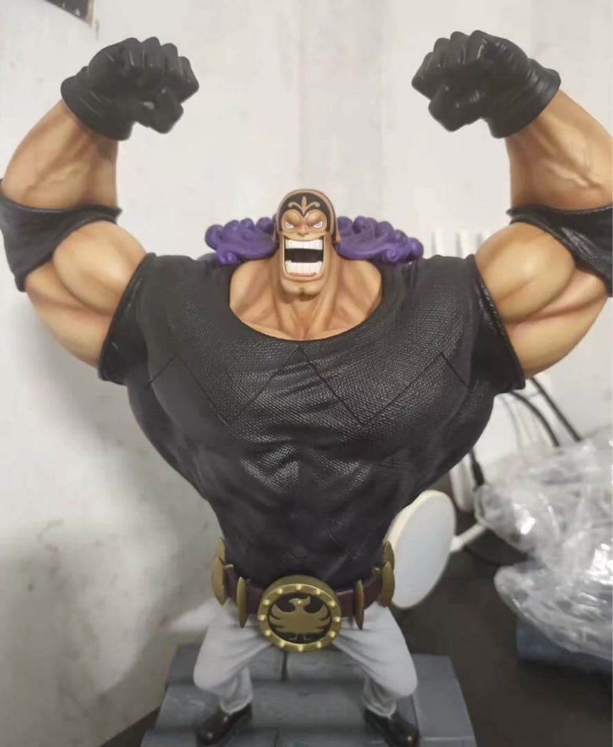 ワンピース ジーザスバージェス ガレージキット ガレキ スタチュー①②