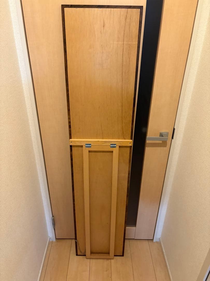 職人手作り】ヨーロッパブナ製天然木フレーム スタンドミラー