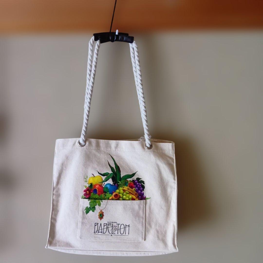 ミセス バベルの塔 ロープハンドルバッグ 金テープ2本付 - メルカリ