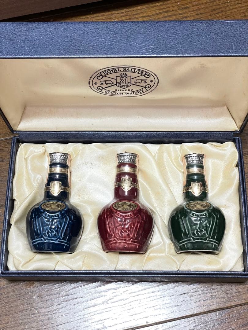 ROYAL SALUTE ロイヤルサルート 21年 ミニボトルセット 箱付き