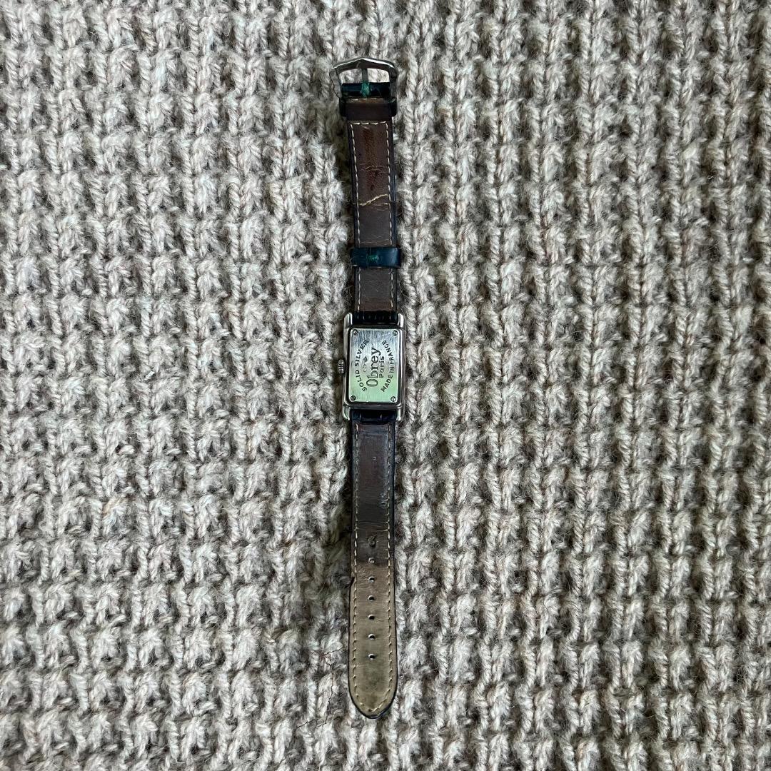 専用　2つセット　オブレイ　メンズ　時計　シルバー　 純正　Obrey 　銀無垢