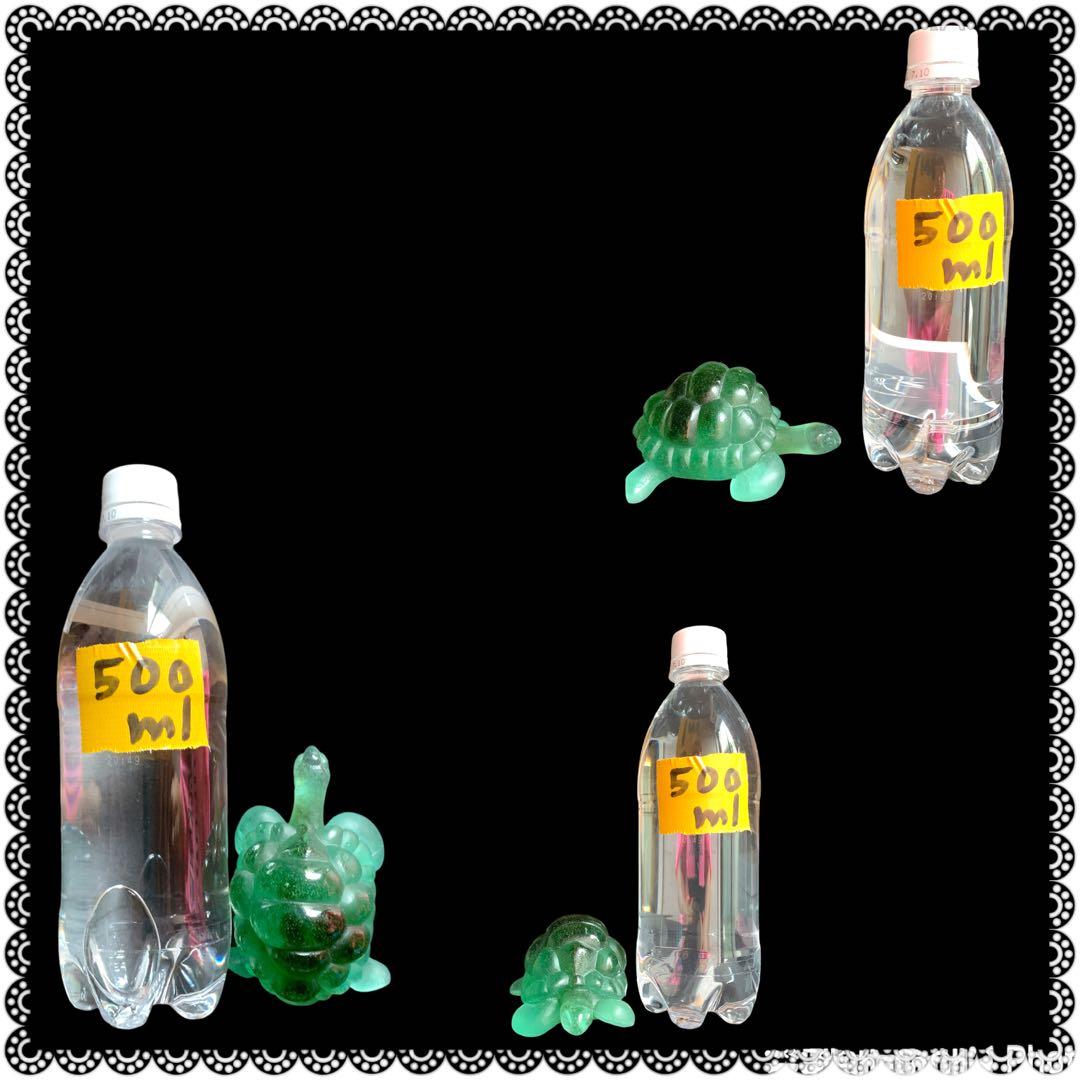 ドームフランス 置物 緑 亀 カメ クリスタル 水晶 ナンシー daum