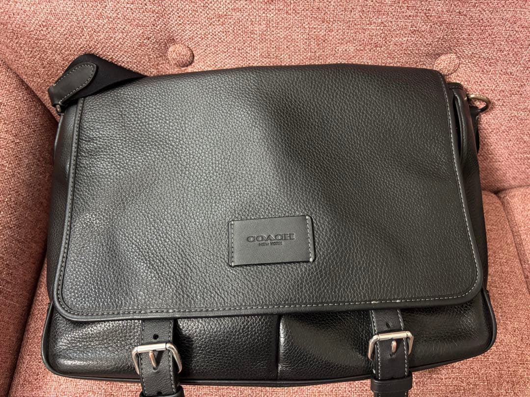 coach コーチスプリント メッセンジャーバッグ (CL952) 黒　A4対応