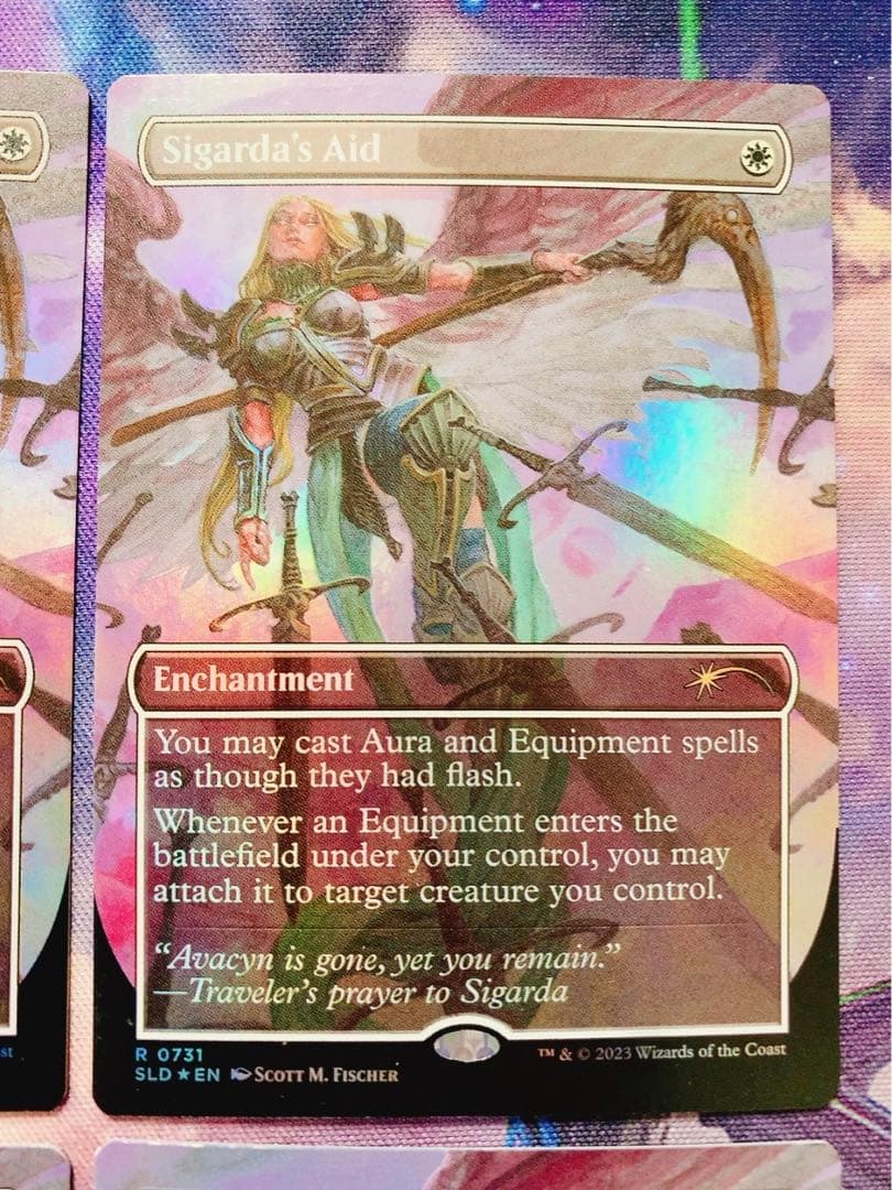 foil】シガルダの助け英語4枚セットシークレットライアー版