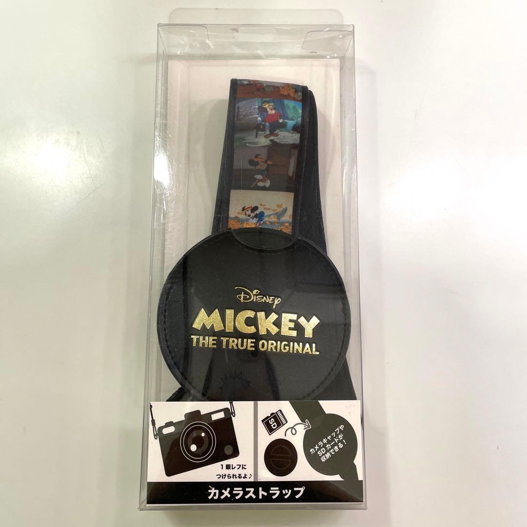 ミッキーマウス 90周年 カメラストラップ ディズニーストア - メルカリ