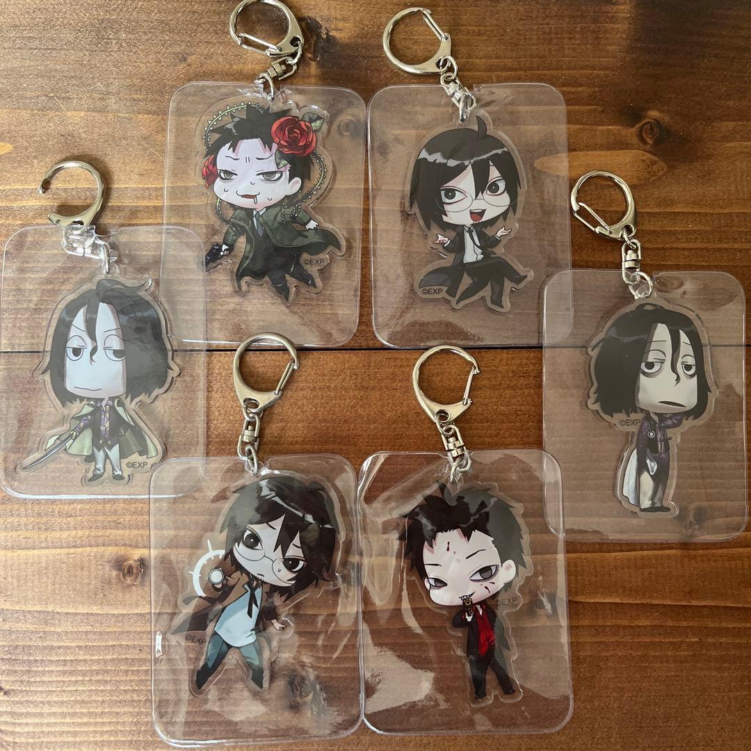 死印 アクリルキーホルダー 【破損あり】死印 アクリルキーホルダー