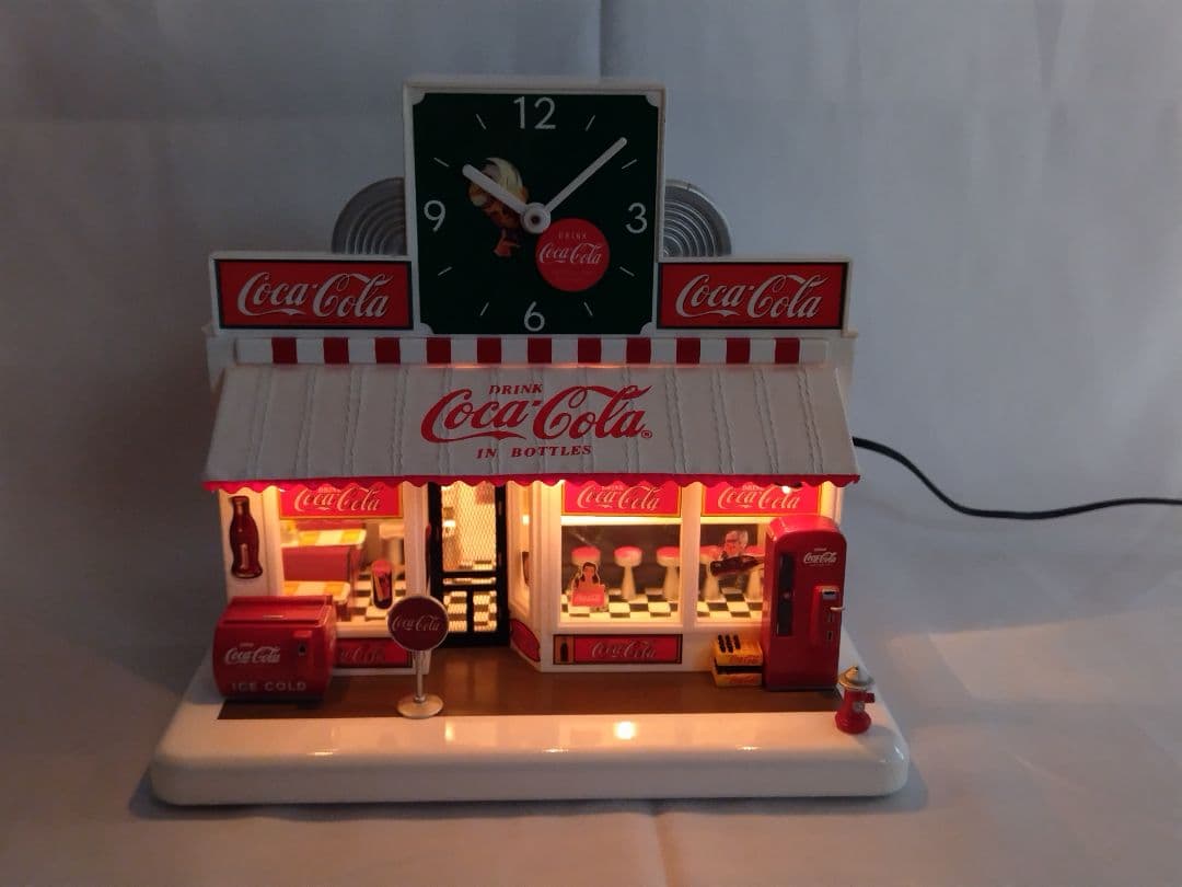 【✿逸品】ダンバリーミント　コカコーラショップ 50‘ダイナー ジオラマ
