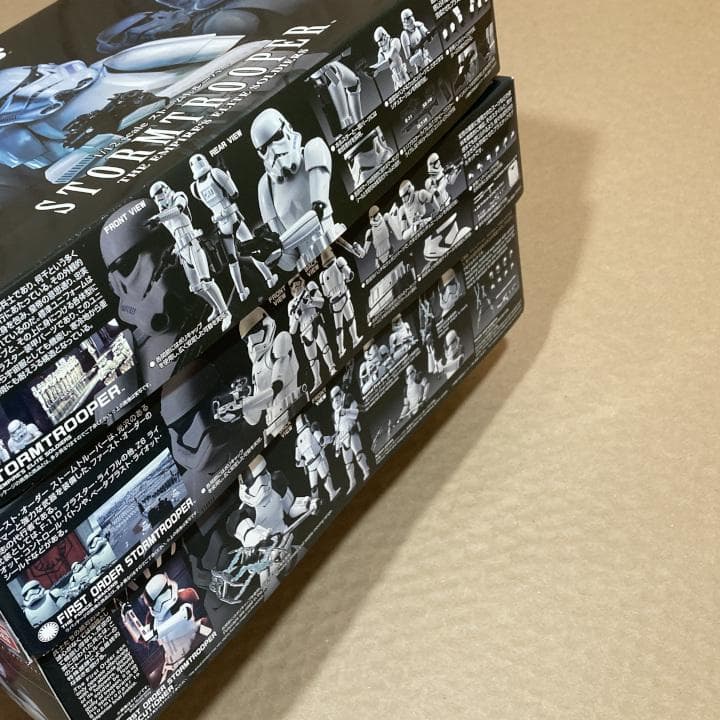 ◇未組立◇バンダイ 1/12 スターウォーズ ストームトルーパー ☆3個セット