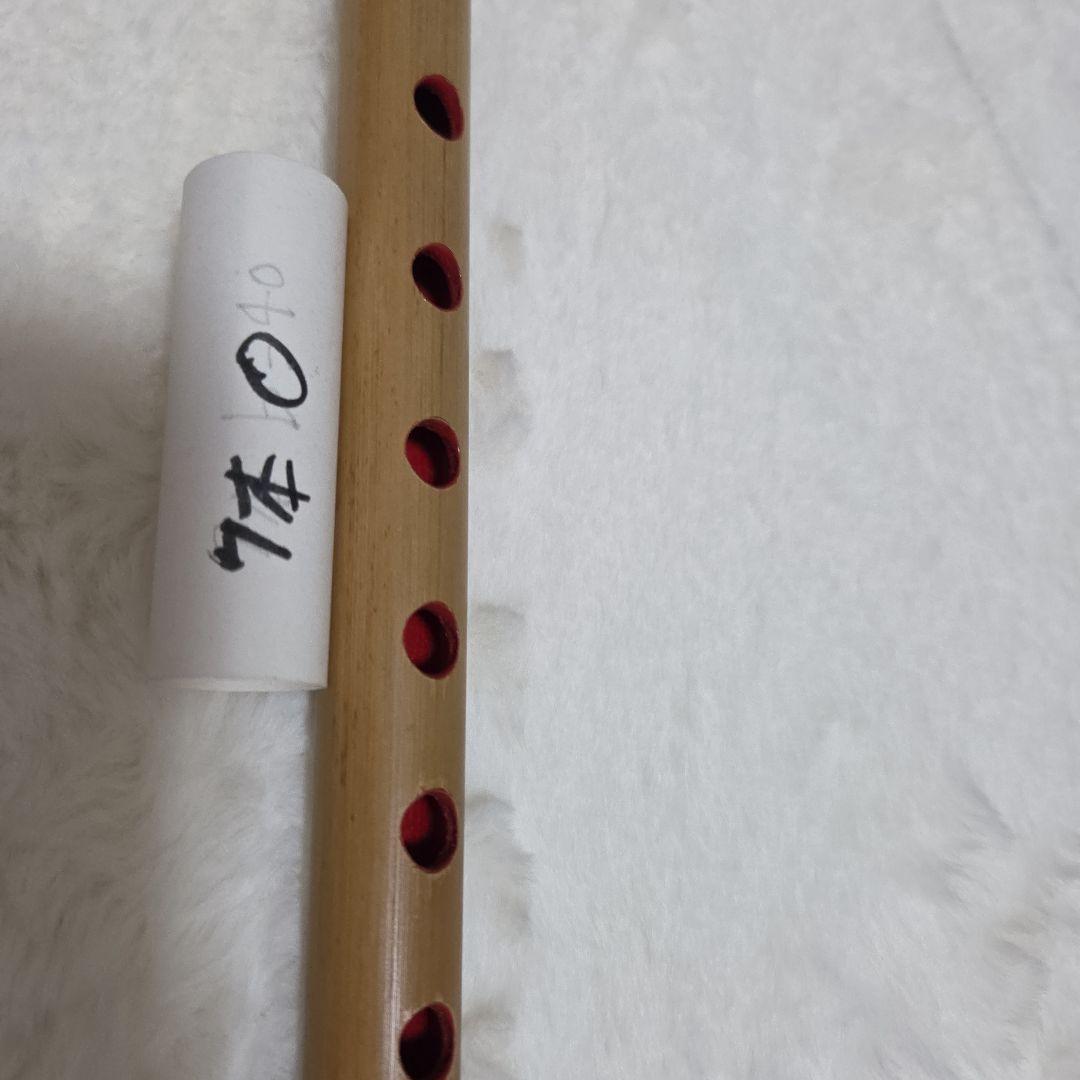 石見神楽を奏でる篠笛 父の手作り 竹製 篠笛 6穴 ナチュラルカラー